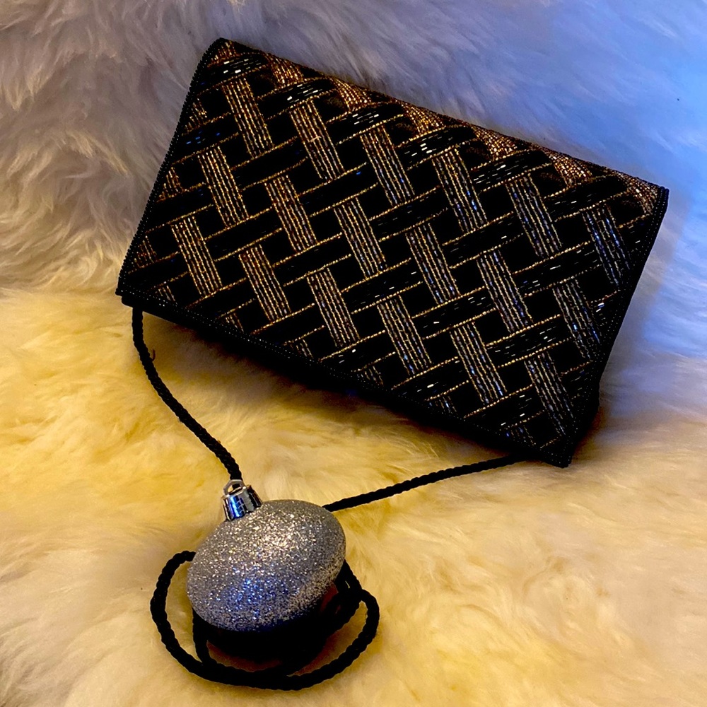 Vintage Beaded Clutch Evening Bag